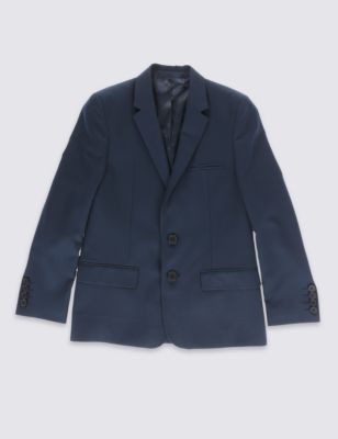 Classic Notch Lapel 2 Button Blazer &#40;5-14 Years&#41;